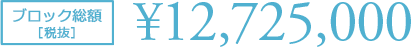 総額　12,725,000円